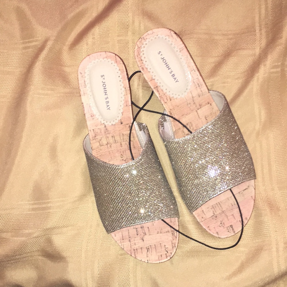 Brand New Sparkly Wedges